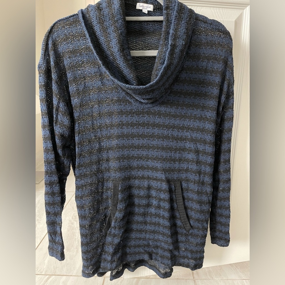 Splendid navy and black stripe medium.